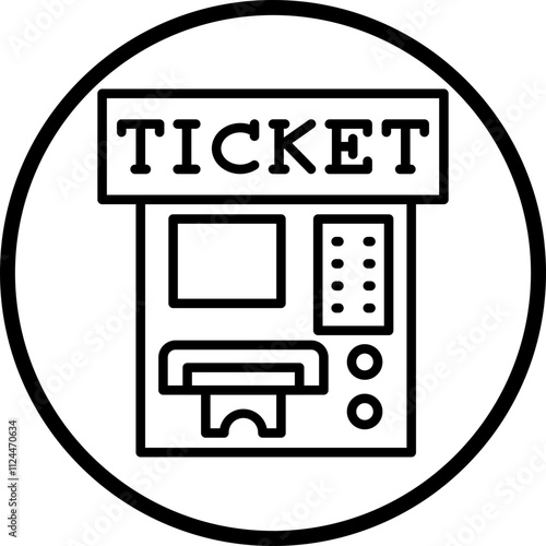 Ticket Machine icon style