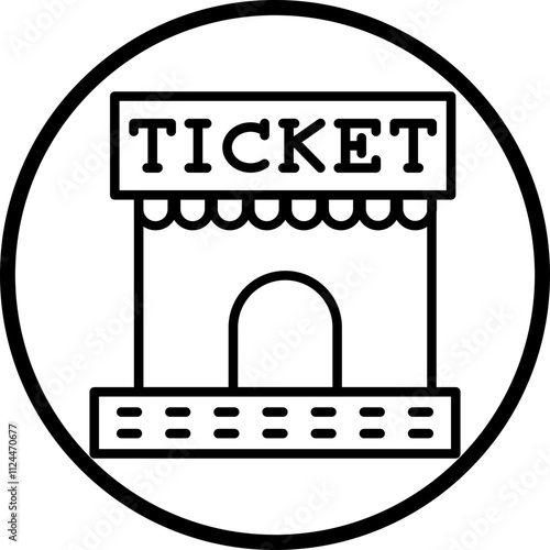Ticket Office icon style