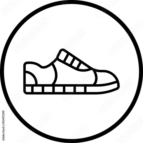 Shoes icon style