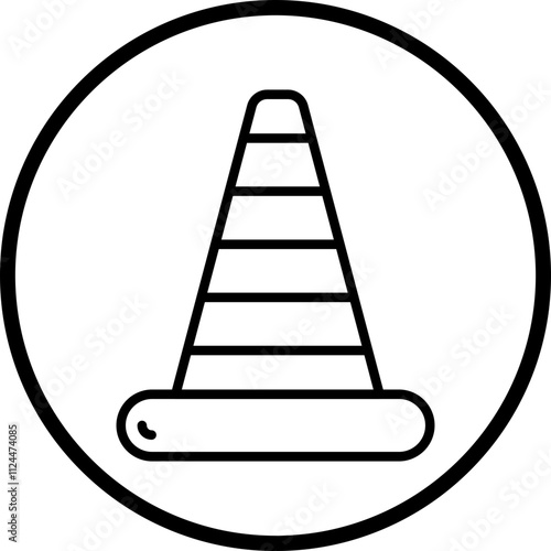 Traffic Cone icon style
