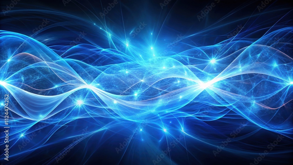 Fractal blue plasma waves abstract futuristic background, fractal, blue, plasma, waves, abstract, futuristic, background Fractal blue plasma waves abstract futuristic background, fractal, blue, plasma, waves, abstract, futuristic, background