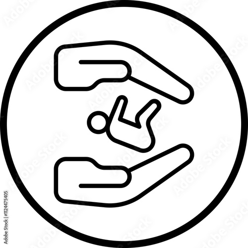 Postnatal Care icon style