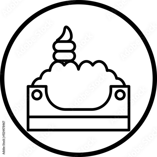 Litter Box icon style