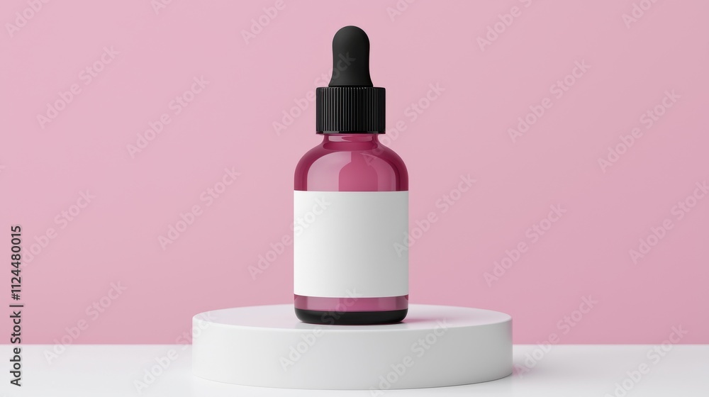 Minimalist Skincare Serum in Elegant Bottle Minimalist Skincare Serum in Elegant Bottle