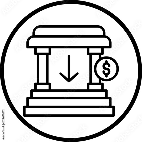 Bankruptcy icon style