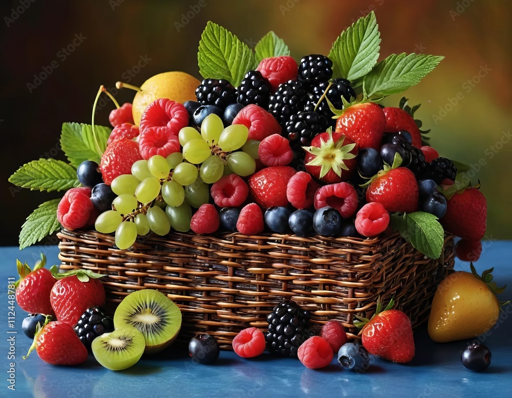 fruits in basket fruits in basket