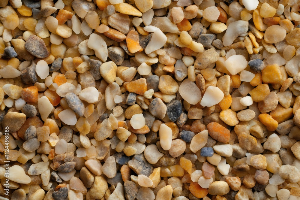 Capturing fine beach sand texture, showcasing a mesmerizing pattern of varying colors and shapes, highlighting nature's artistry Capturing fine beach sand texture, showcasing a mesmerizing pattern of varying colors and shapes, highlighting nature's artistry