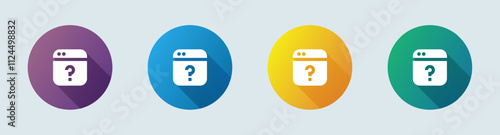 Forget solid icon in flat design style. Password signs vector illustration.