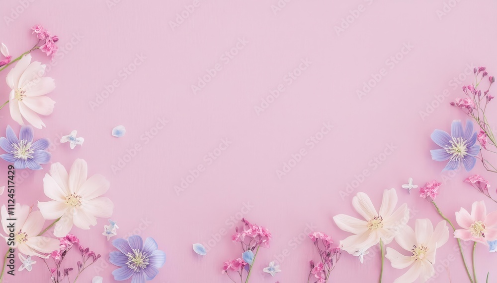 Elegant Pink Spring Holiday Background with Soft White Alstroemeria, Vibrant Blue Hyacinths, and Pink Flowers Perfect for Easter Invitations, Mother's Day Cards, and Seasonal Celebrations Elegant Pink Spring Holiday Background with Soft White Alstroemeria, Vibrant Blue Hyacinths, and Pink Flowers Perfect for Easter Invitations, Mother's Day Cards, and Seasonal Celebrations