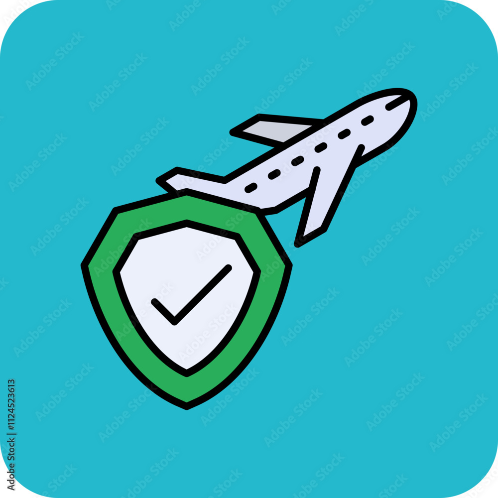 Fototapeta premium Insurance Icon