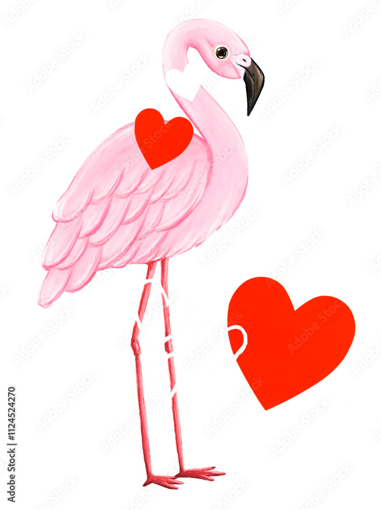 Flamingo png sticker, cute animal illustration, transparent background Flamingo png sticker, cute animal illustration, transparent background