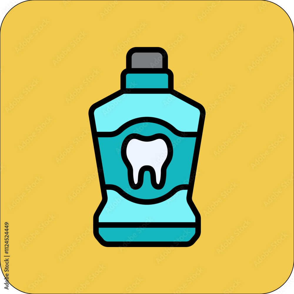 Mouthwash Icon Mouthwash Icon
