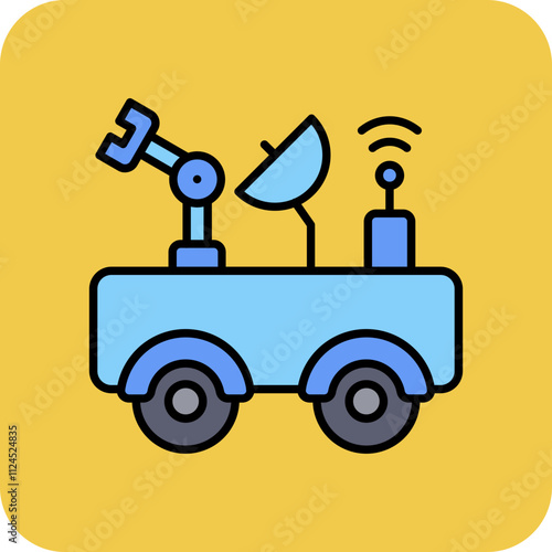 Moon Rover Icon