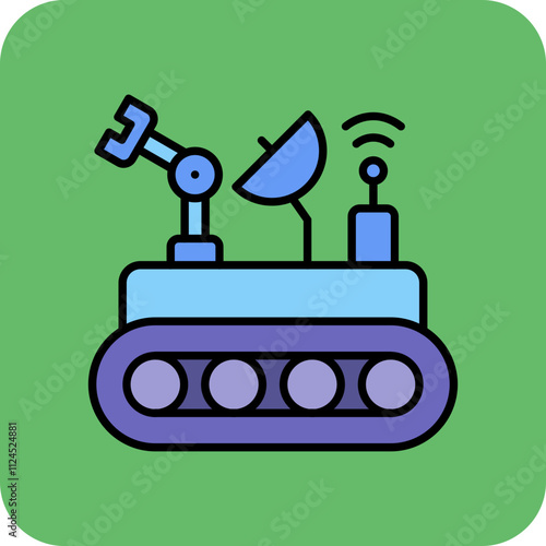 Mars Rover Icon