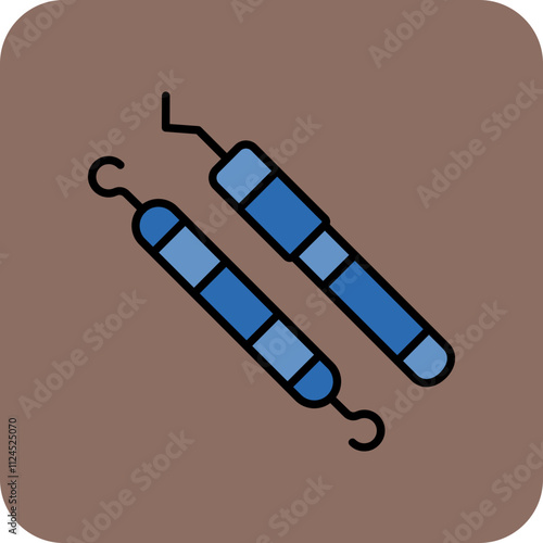 Dental Probe Icon