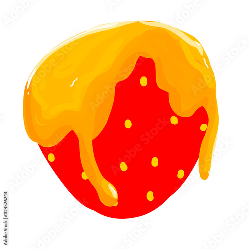 illustration of a strawberry