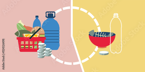 SDG 1 - No Poverty Illustration