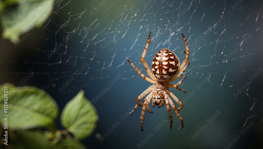 Garden Spider in Its Web Garden Spider in Its Web
