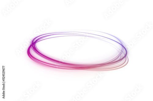 White shiny sparks of spiral wave. Png shine round frame with light circles light effect. Semicircular wave, light trail curve swirl, incandescent optical fiber vector, png, effect, wave,neon,line.