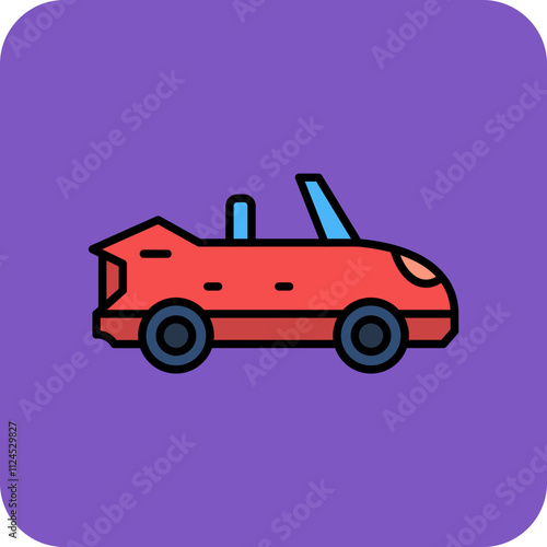 Convertible Car Icon