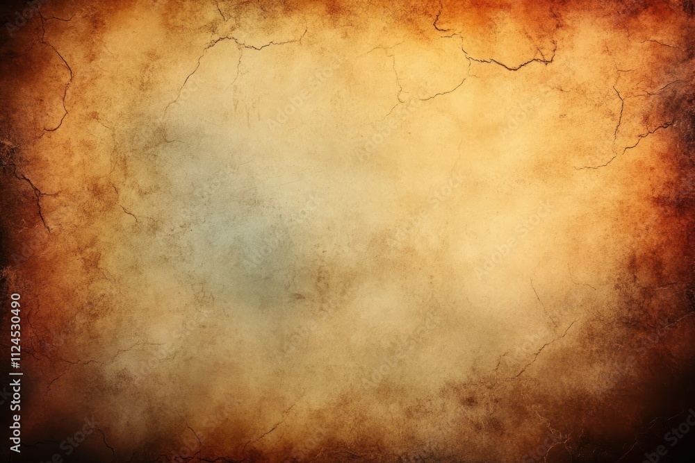 Fototapeta premium vintage parchment texture warm earthy tones soft lighting antique old faded background paper grunge elegant design