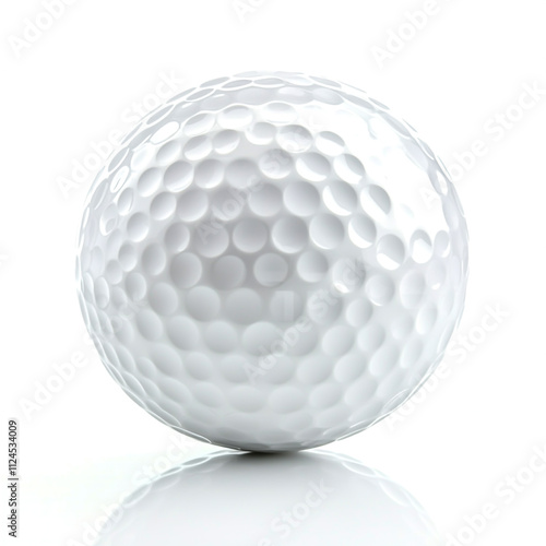 Golf Ball isolated on white background . photo