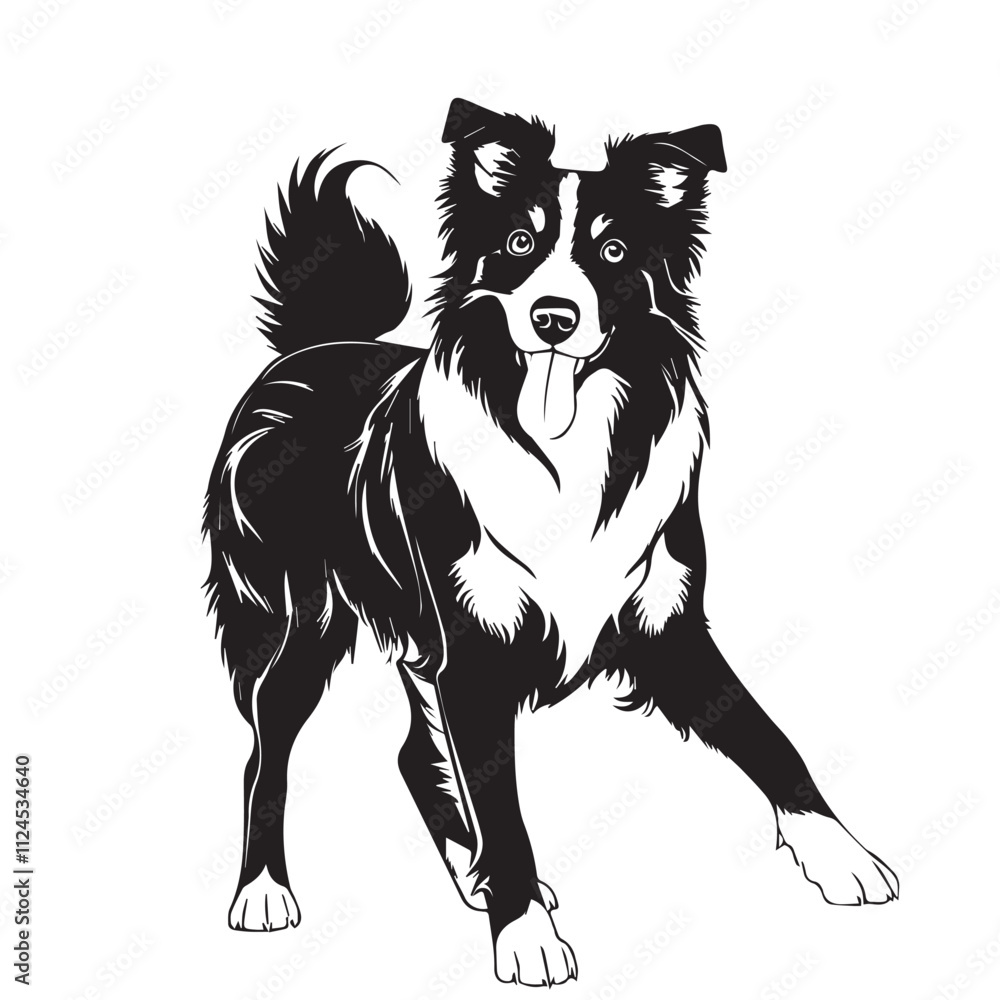 dog silhouette vector dog silhouette vector