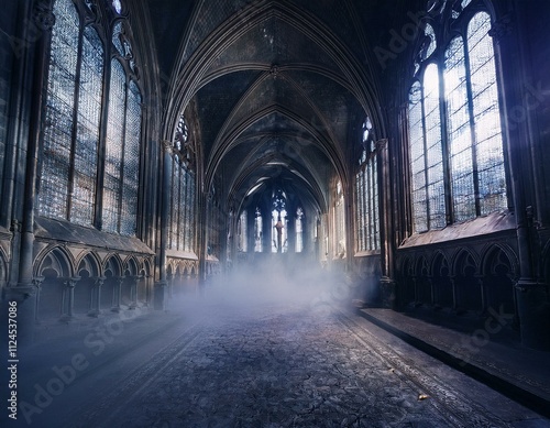 Interior of a Gothic Church