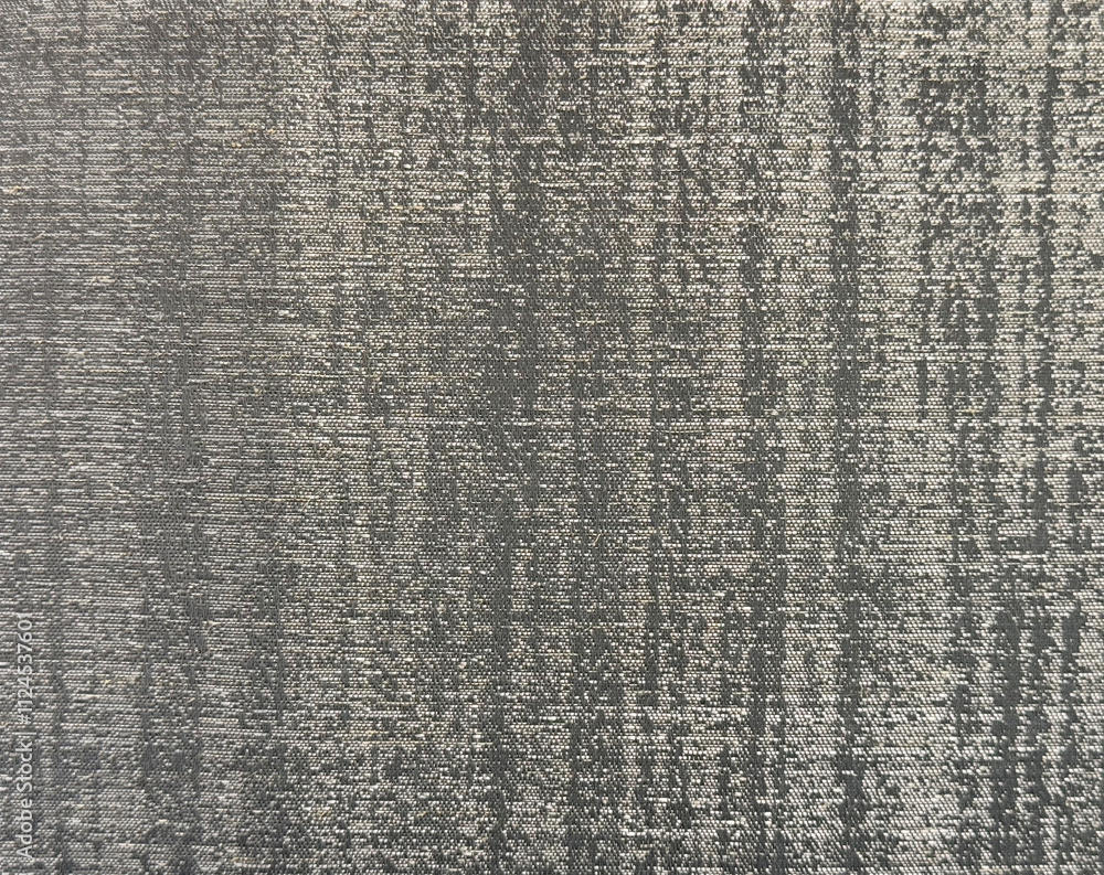 Close up texture of dark black grey upholstery fabric, made of cotton and polyester knitted and woven. Suitable for sofa, soft seating, curtain, and drapery. Seamless background fabric texture. Close up texture of dark black grey upholstery fabric, made of cotton and polyester knitted and woven. Suitable for sofa, soft seating, curtain, and drapery. Seamless background fabric texture.