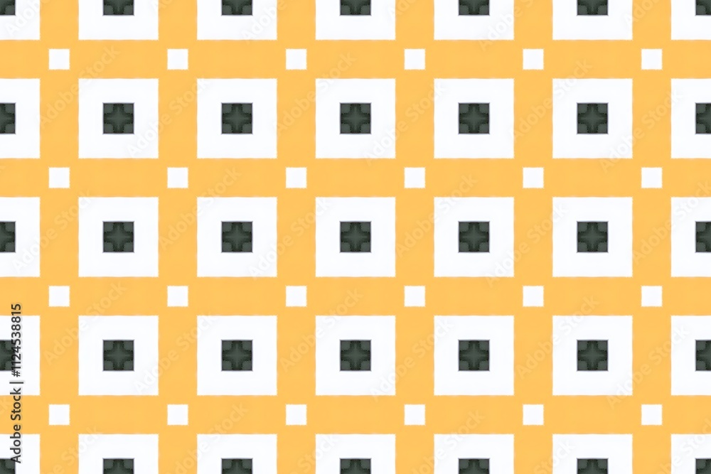 Abstract Seamless Pattern with Exotic Shapes Abstract Seamless Pattern with Exotic Shapes