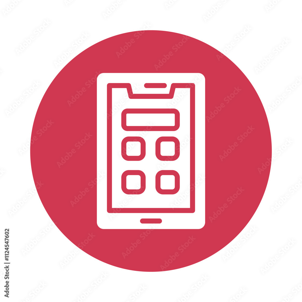 Mobile Phone Vector Gylph Icon. Eps file 10 Mobile Phone Vector Gylph Icon. Eps file 10