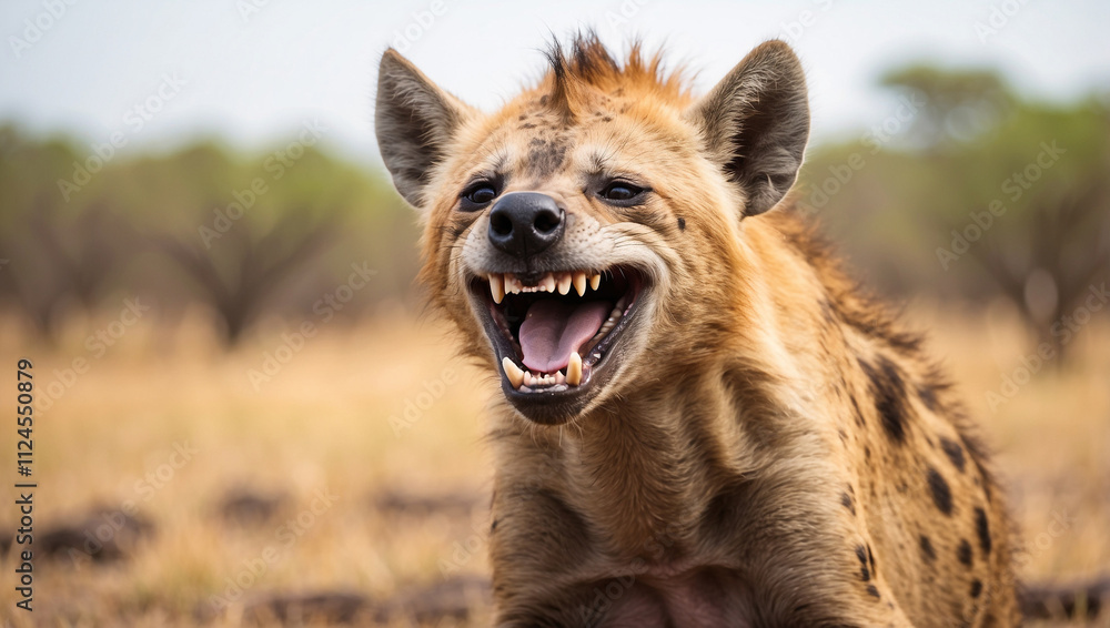 Fototapeta premium Laughing Hyena