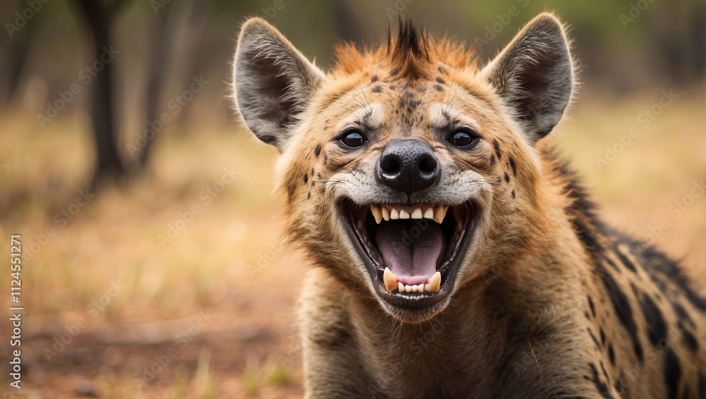 Obraz premium Laughing Hyena