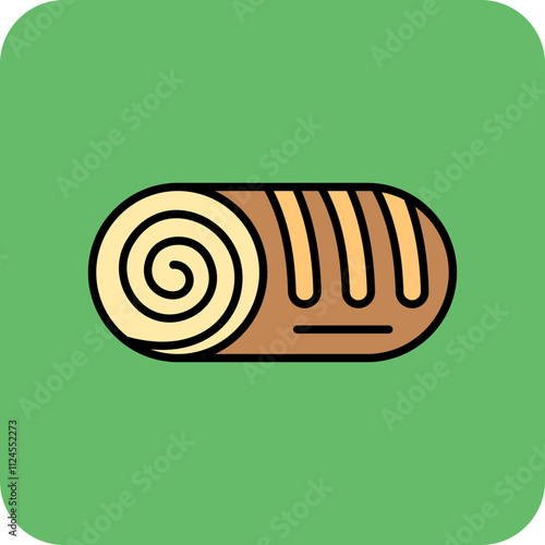 Swiss roll Icon