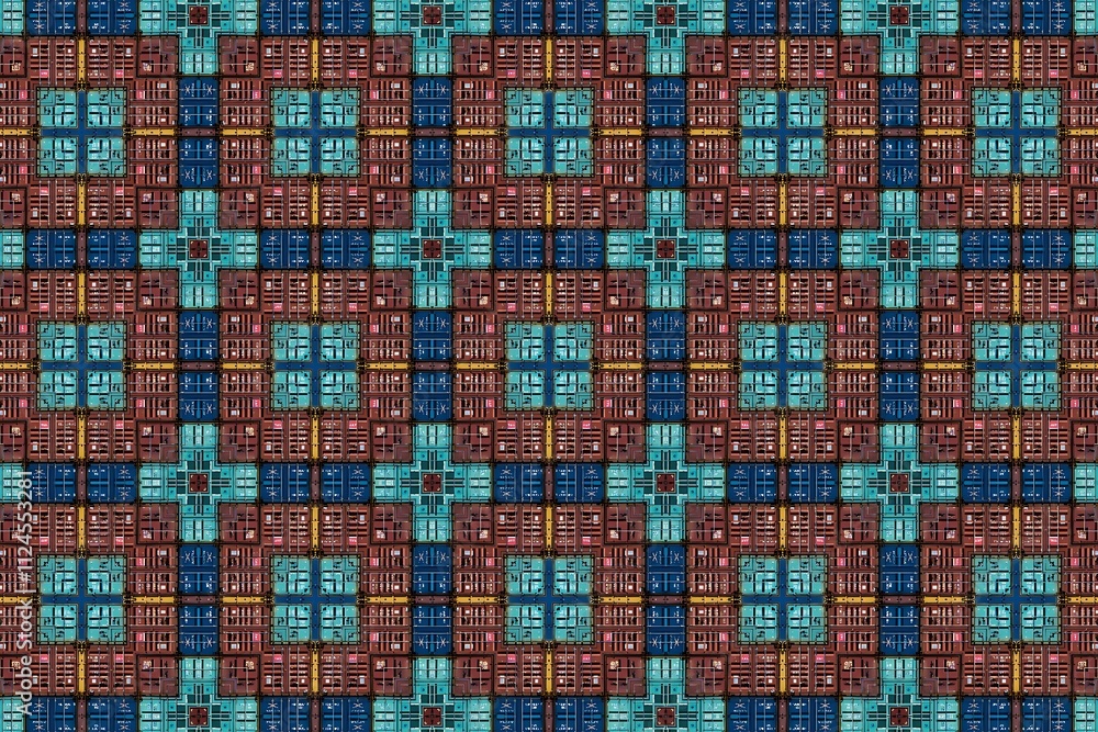 Fototapeta premium Modern Clean Abstract Seamless Pattern in Neutrals