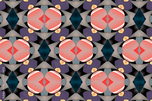 Sophisticated Abstract Seamless Pattern Design