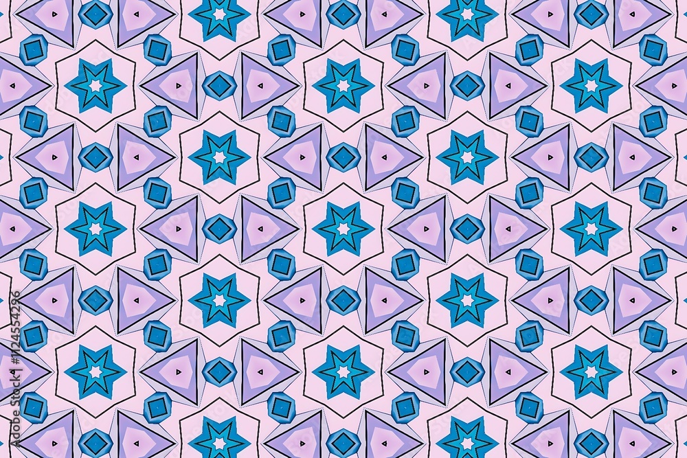 Sophisticated Abstract Seamless Pattern for Luxury Prints Sophisticated Abstract Seamless Pattern for Luxury Prints
