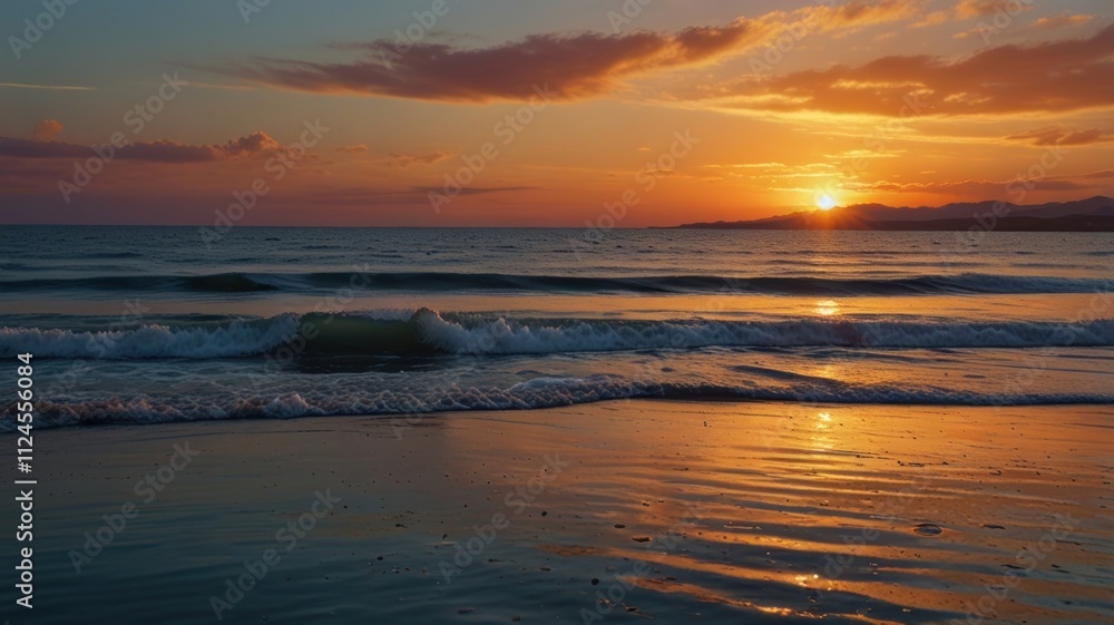 Sunset Seascape Sunset Seascape