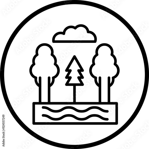 Nature Vector Icon Style