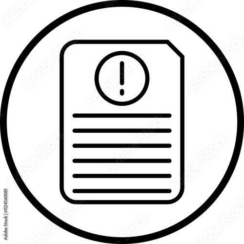 Complaint Vector Icon Style