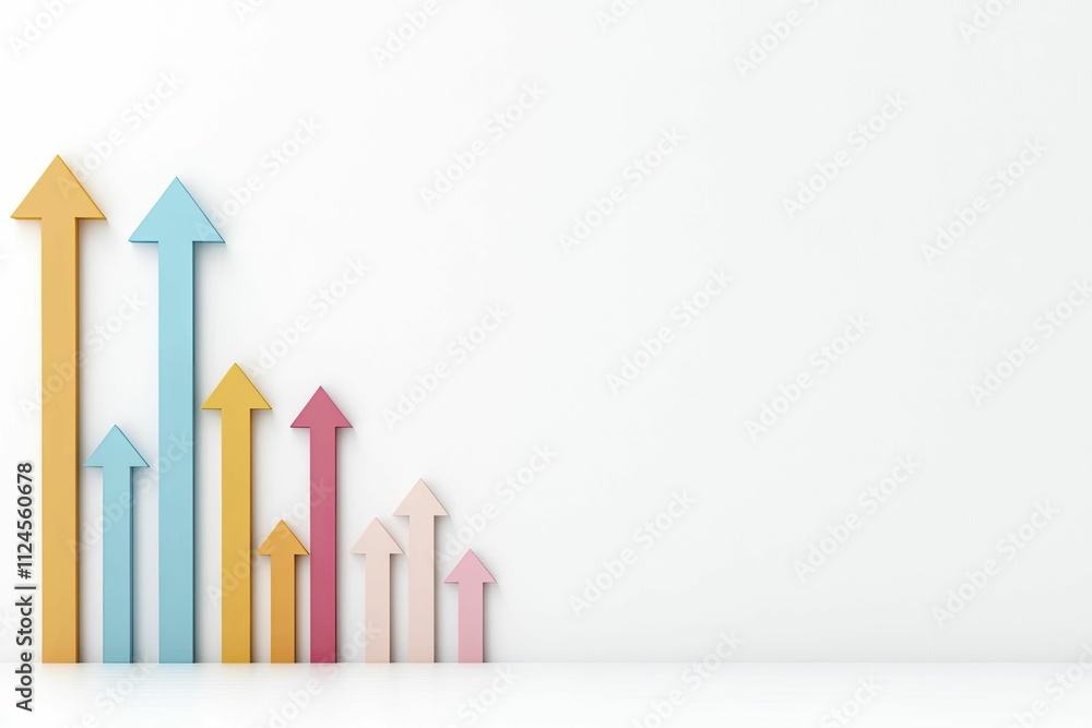 Vibrant arrows swirling across a bright white canvas, symbolizing movement and interaction in dynamic environments. Vibrant arrows swirling across a bright white canvas, symbolizing movement and interaction in dynamic environments.