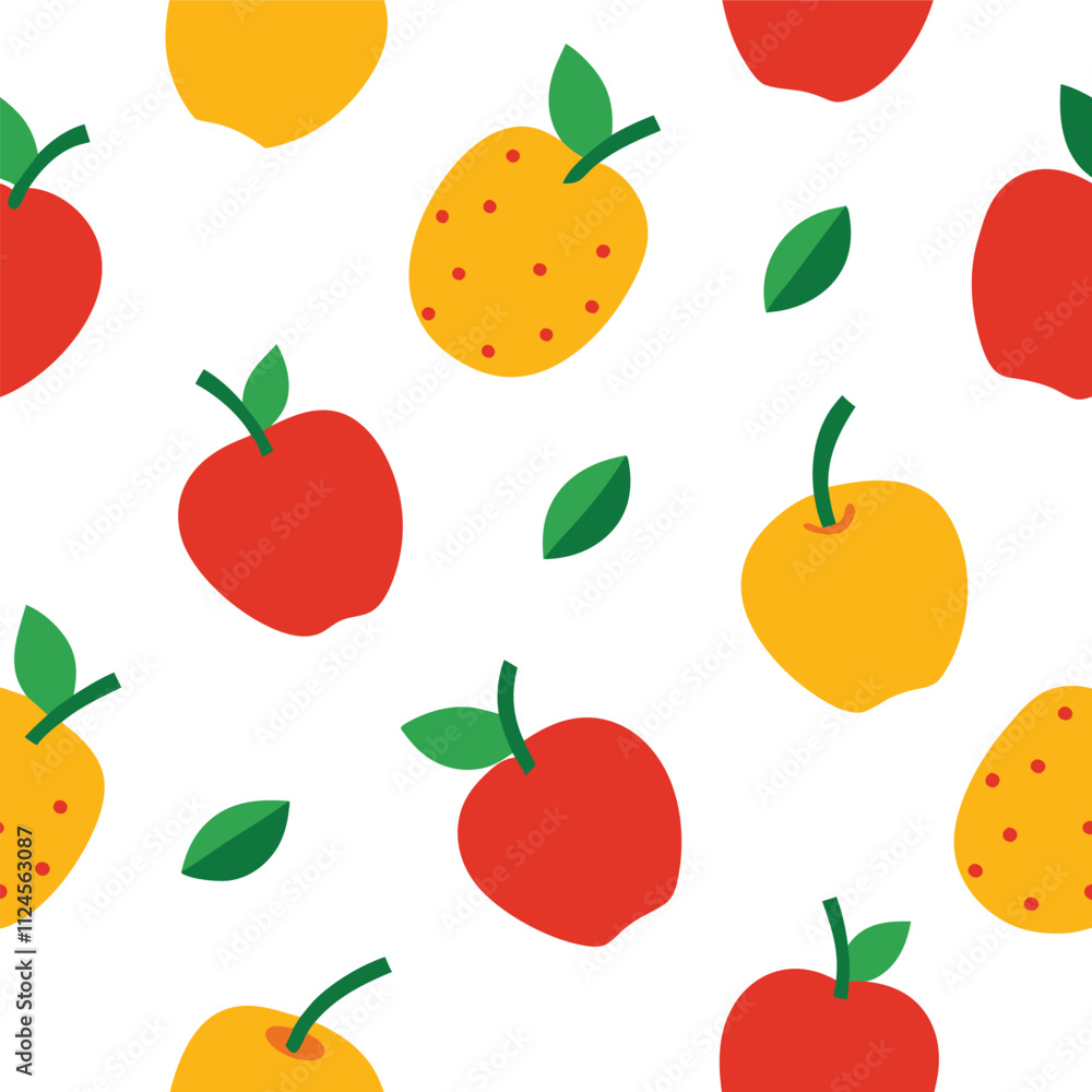Fruits Patten Design Vector Illustration Fruits Patten Design Vector Illustration