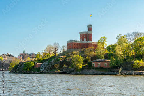 Stockholm Castle on a small island in the city center, Stockholm, Sweden, nobody photo