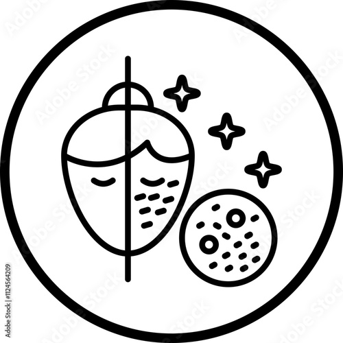 Acne Vector Icon Style
