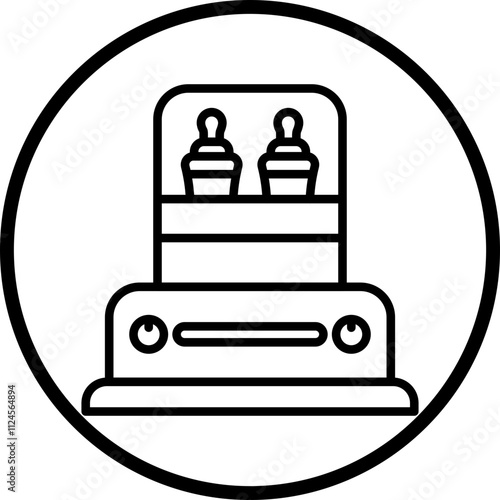 Bottle warmer Vector Icon Style