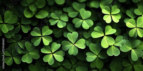 Luck of the Irish: Festive St. Patrick's Day Clover Banner photo