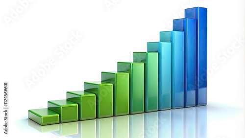Business Growth Chart, 3D Bar Graph, Data Visualization, Financial Success, Blue Green Design Free Download Business Growth Chart, 3D Bar Graph, Data Visualization, Financial Success, Blue Green Design - GFXLoad