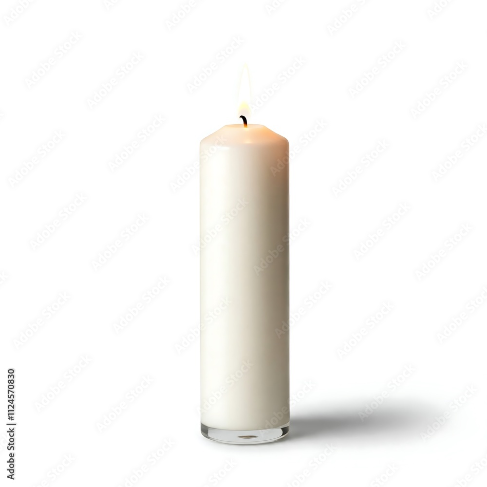 white candle on black background white candle on black background