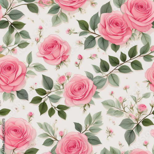 Elegant watercolor illustration featuring pastel flowers, perfect for wedding invitations and branding.