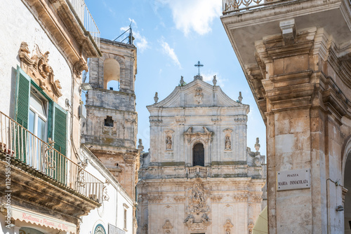 San Martino church in Martina Franca, Italy photo